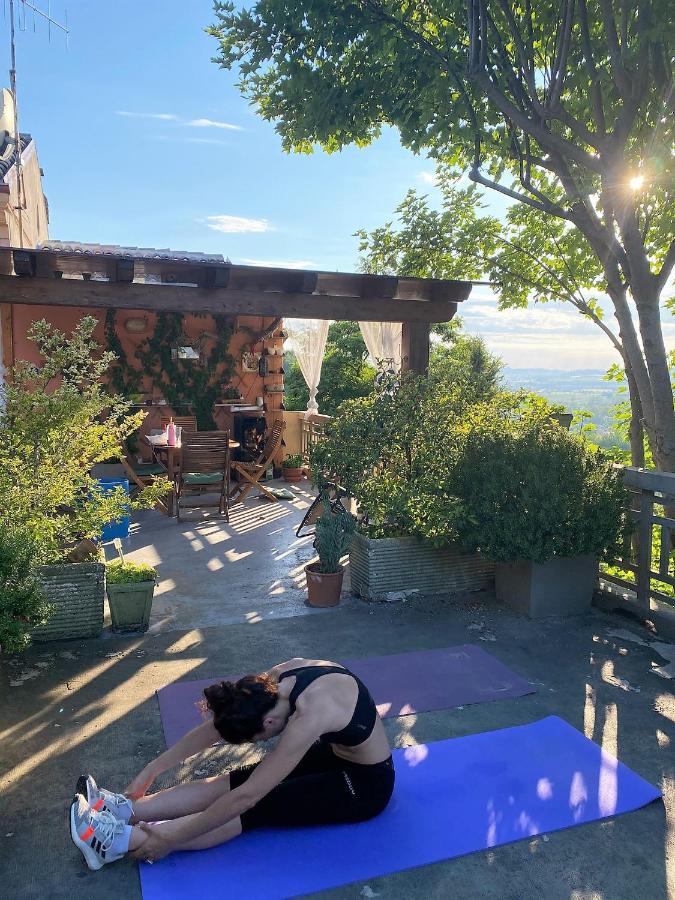 Ferienwohnung La Terrazza Sul Monferrato Ozzano Monferrato Exterior foto